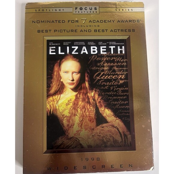 ELIZABETH & ELIZABETH THE GOLDEN AGE CATE BLANCHETT BOTH PRE-OWNED DVDS. TESTED. - Picture 2 of 9